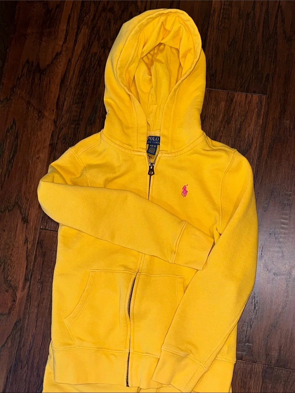 Polo by Ralph Lauren Yellow Hooded Sweatshirt & Sweatpants Set - Kids
